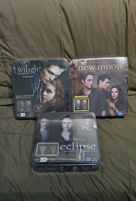 Twilight Series Board Games New In Packaging $30 OBO