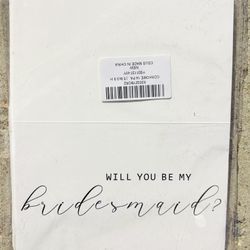 Bridesmaid Cards 