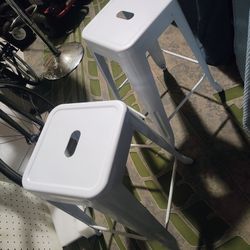 Metal Stools.