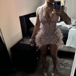 Custom Pink Birthday Dress