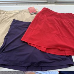 Women’s Large Skorts