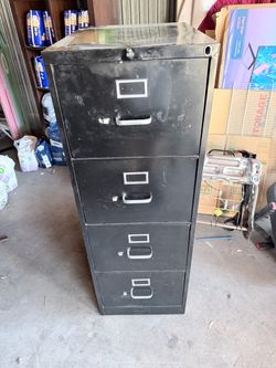 4 Drawer File Cabinet