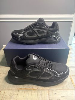 Dior B30 Black Sneakers w/ Box