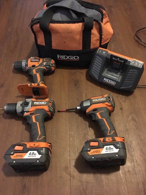 RIDGID drill set
