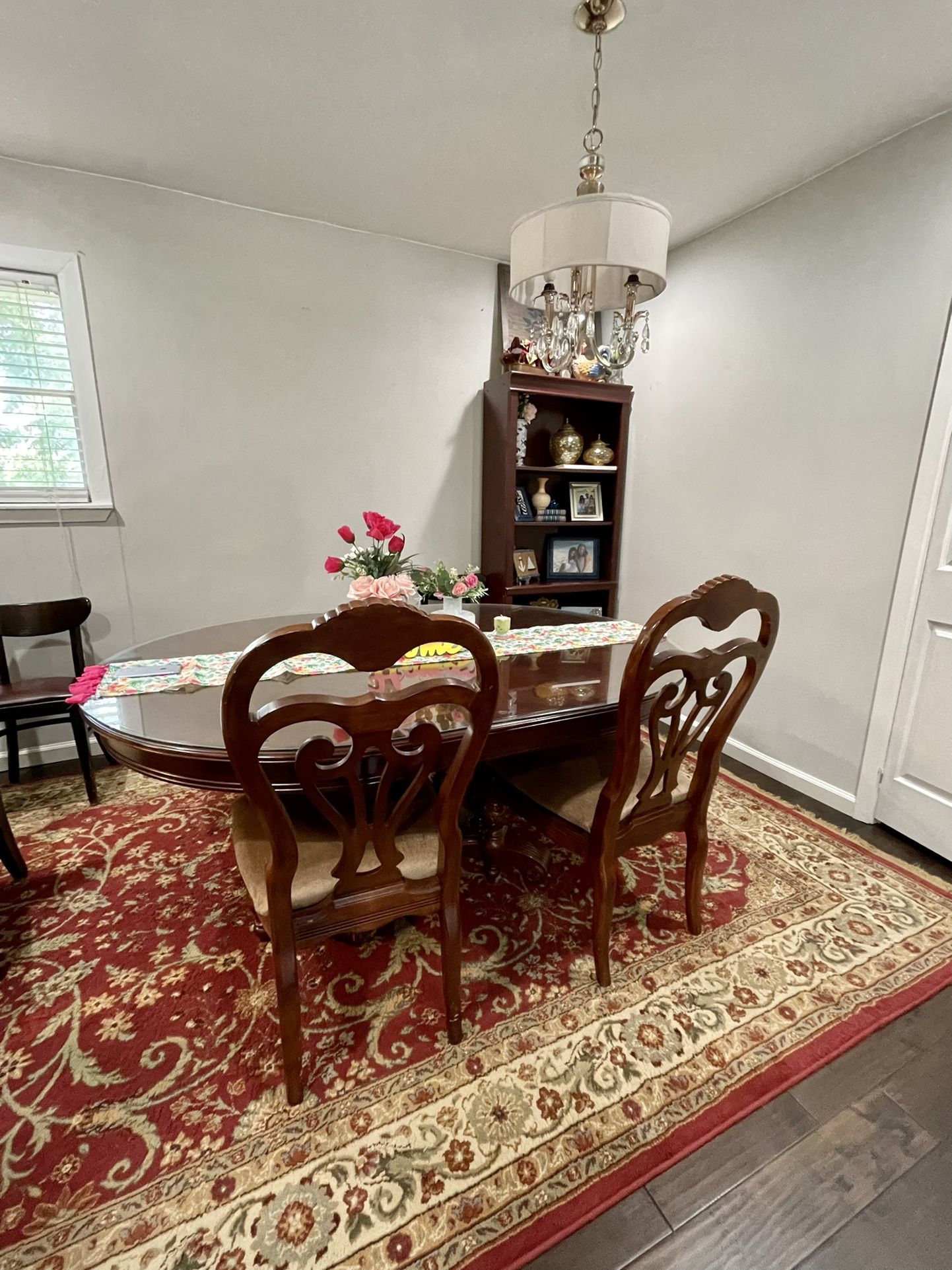 Glass Expandable Dining Set