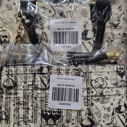 Loungefly Alice Wonderland Purse Set 