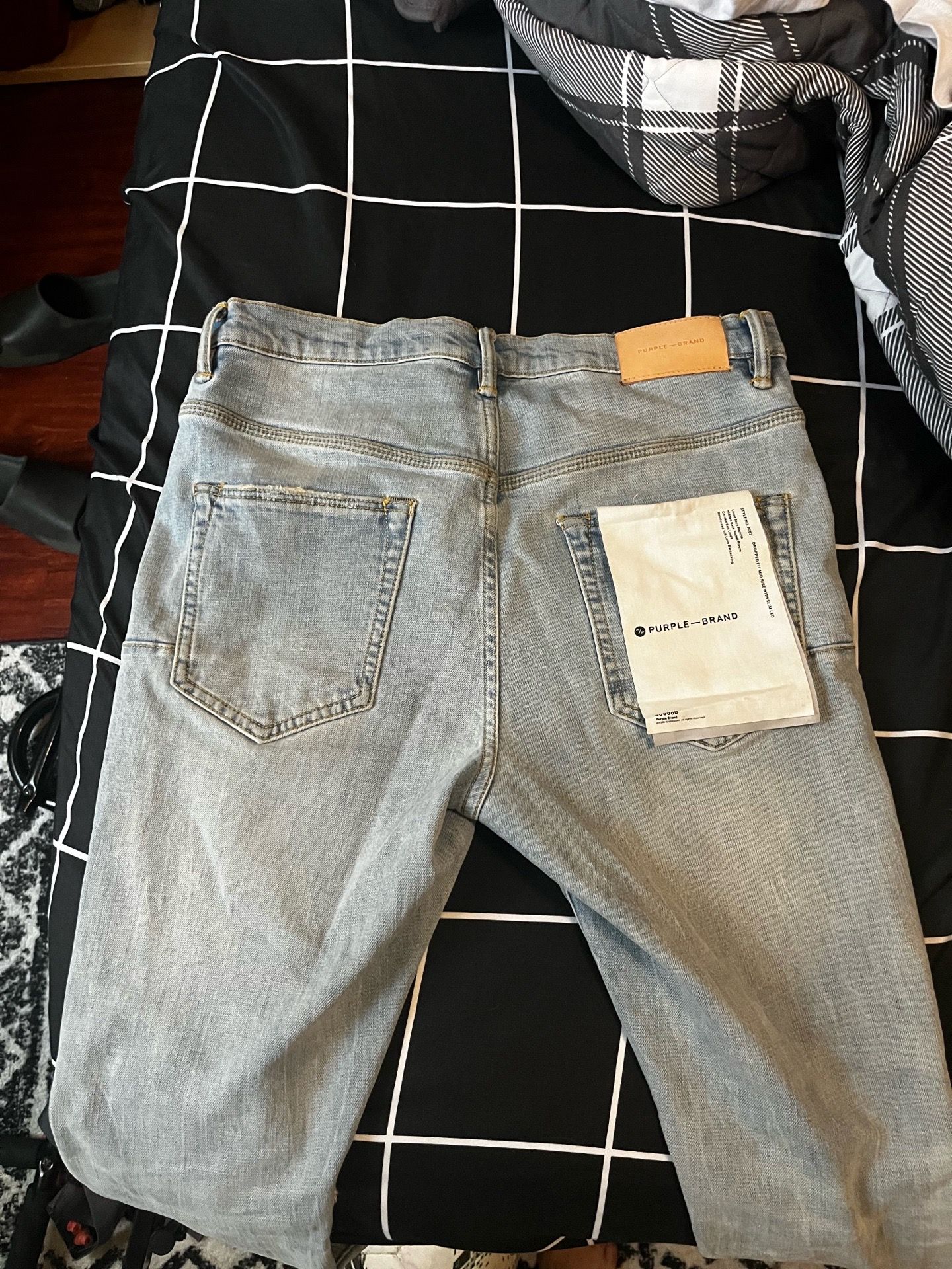 Purple jeans 31”