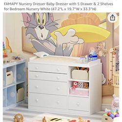 Baby Changing Table & Baby Bassinet 