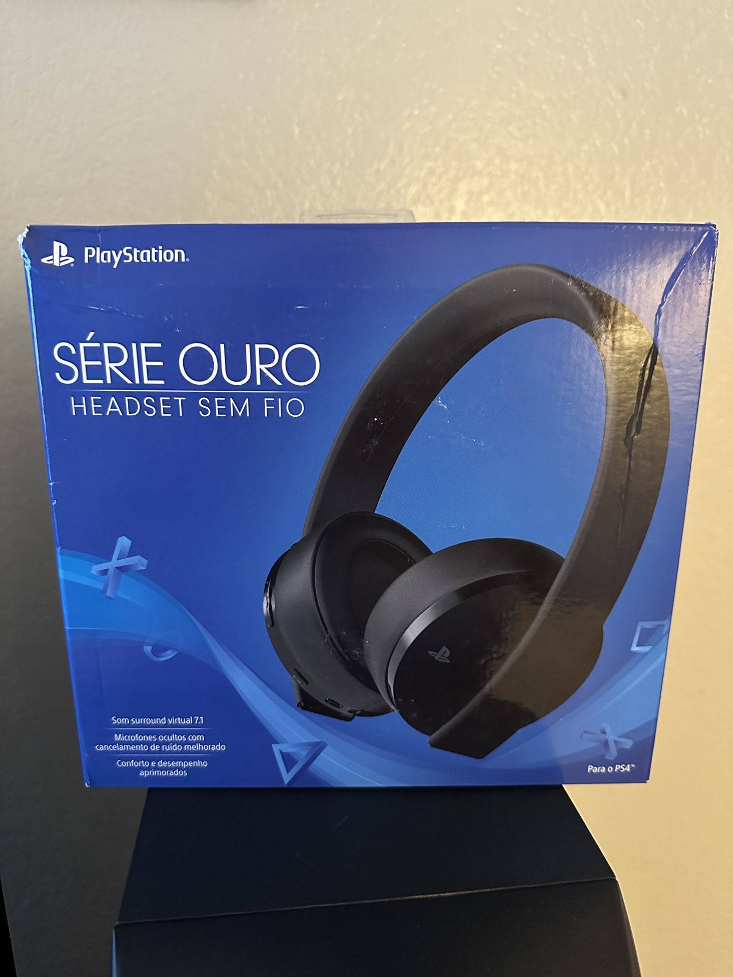 AURICULARES PS4 SERIE ORO