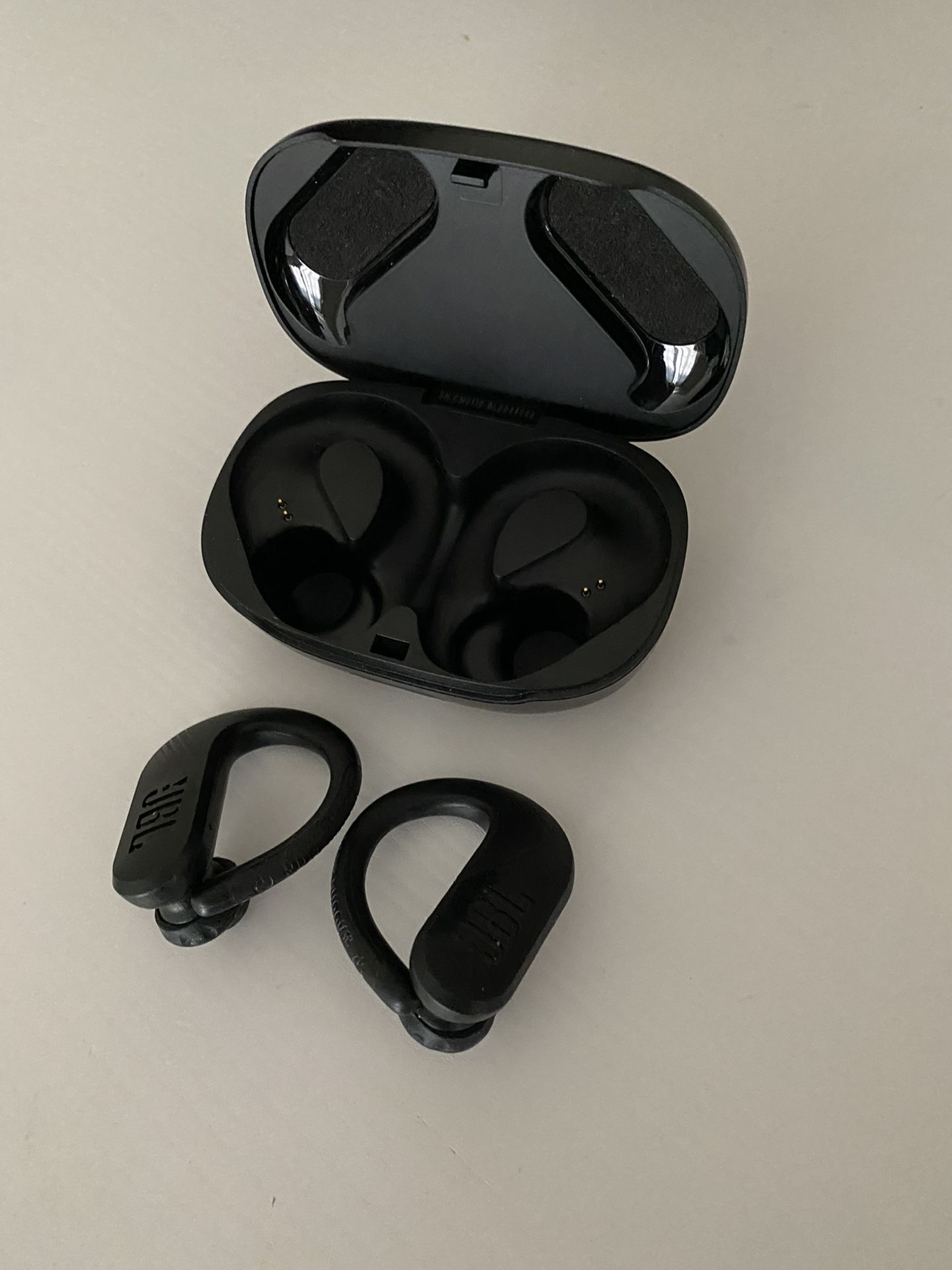 JBL - Endurance Peak II True Wireless Sports Headphones - Black