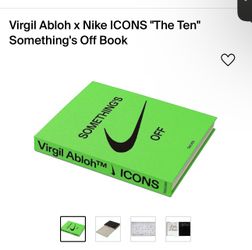 Virgil Abloh x Nike ICONS Something’s Off Book