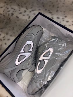 Gray Dior shoes
