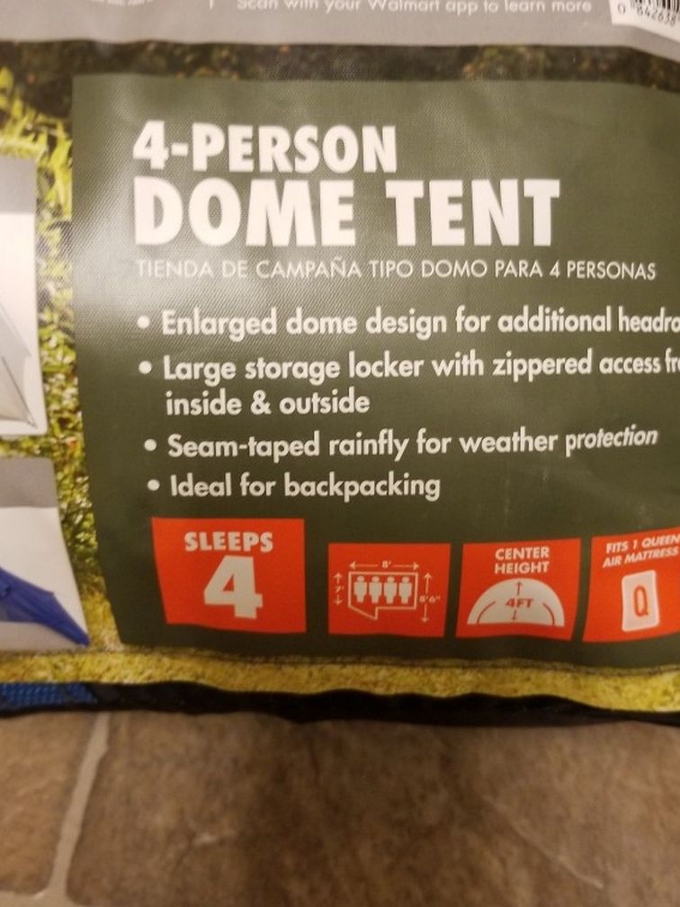 4 Person Dome Tent