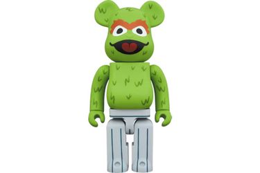 Bearbrick x Sesame Street Oscar The Grouch 1000%