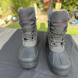 NORTIV 8 Men's Insulated Waterproof Snow Boots