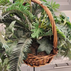 Artificial Plant(s)  In Basket