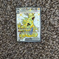 Tyranitar ex ,Tera Pokémon , Does up 250 damage