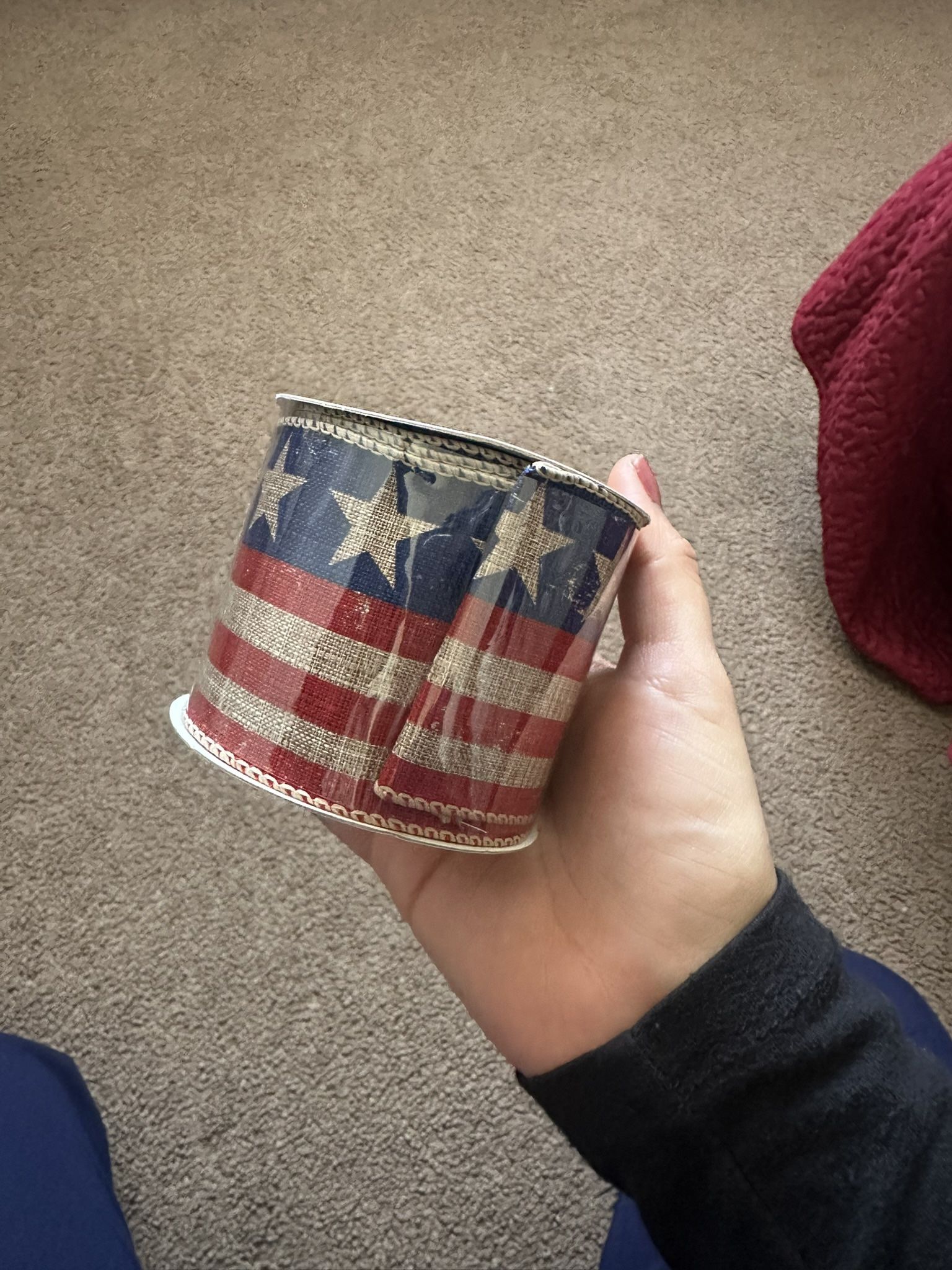 US Flag Ribbon / 4th Of July Ribbon