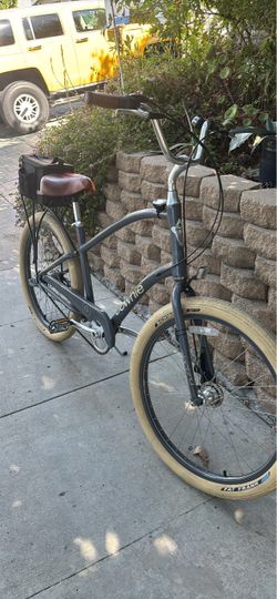 ELECTRA TOWNIE 3 SPEED W/ROLLER HAND BRAKES, BALLON FAT FRANK TIRES SMOOTH RIDE NICE BIKE