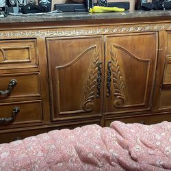 Marble Top Vintage Dresser