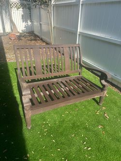 Wooden bench 50x37x35