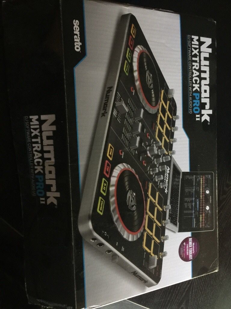 Numark Mixtrack Pro II USB DJ Digital Controller with Intergrated Audio Interface and Trigger Pads