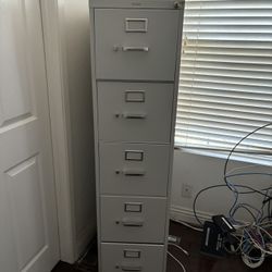 5 Drawer File Cabinet