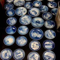 X30 Royal Copenhagen Denmark Blue Plates (1963-1985)