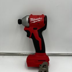 Milwaukee M18 1/4 Hex Impact Driver Red Brushless Compact Lithium Ion (Tool Only)