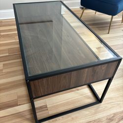 Glass Top Coffee Table