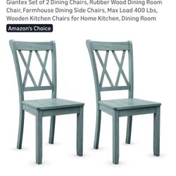 New Never Used Giantex Dining Chairs 