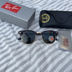 Polarized Lenses Unisex Sunglasses Club Master 3016 Tortoise 