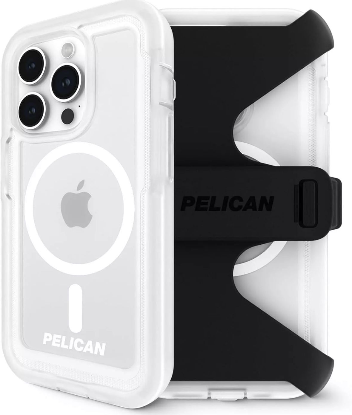 Pelican Voyager Apple iPhone 15 Pro Max MagSafe Compatible Case w/ Holster Clip