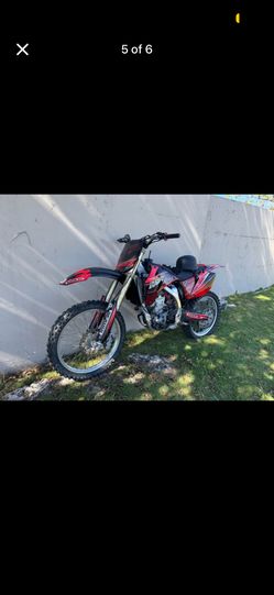 2007 Yamaha 450f Dirtbike