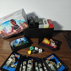MTG Sleeves and Deck Box
