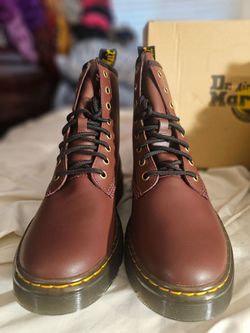 $90 🍒 NEW DR. MARTENS Zavala-Cherry Red🍒 Size 8