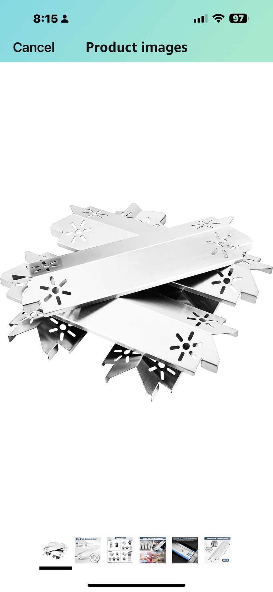 Grill Heat Plates ( Replace) 