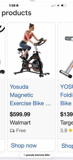 exercise bike new n box