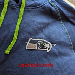 Lot New Seahawks Themed Colors Pocket Hoodies (12 New)