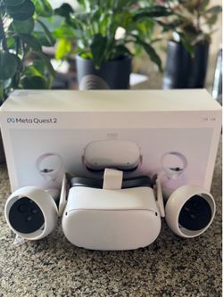 Meta Quest 2 128 GB VR Headset - Original Box + Controllers
