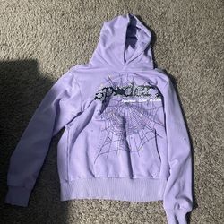 Spider Hoodie Purple 