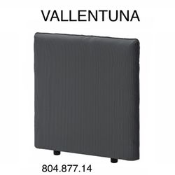 Ikea VALLENTUNA 804.877.14 Cover for Backrest 31 1/2x31 1/2” Kelinge Anthracite 