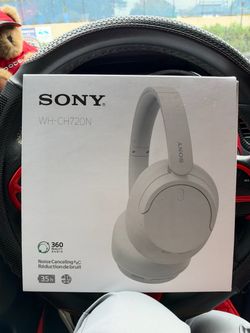 New Sony WH-CH720N Wireless Over Ear Headphones White