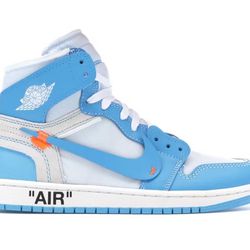 Real DS JORDAN 1 UNC X OFFWHITE