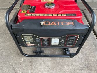 Generador marca. Predator 1800 watts running