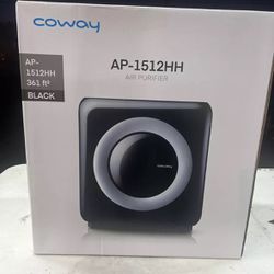 Coway Airmega AP-1512HH True HEPA Air Purifier with Air Quality Monitoring, Auto Mode, Timer, Filter Indicator, Eco Mode