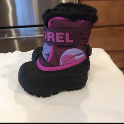 Sorel Toddler Girl Snow Boots - Size 5