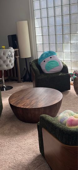 Walnut coffee table