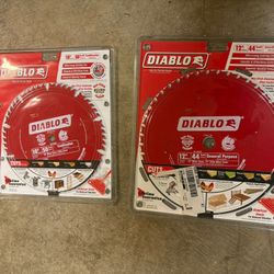 Diablo Miter Saw Blades 10 Inch and 12 Inch