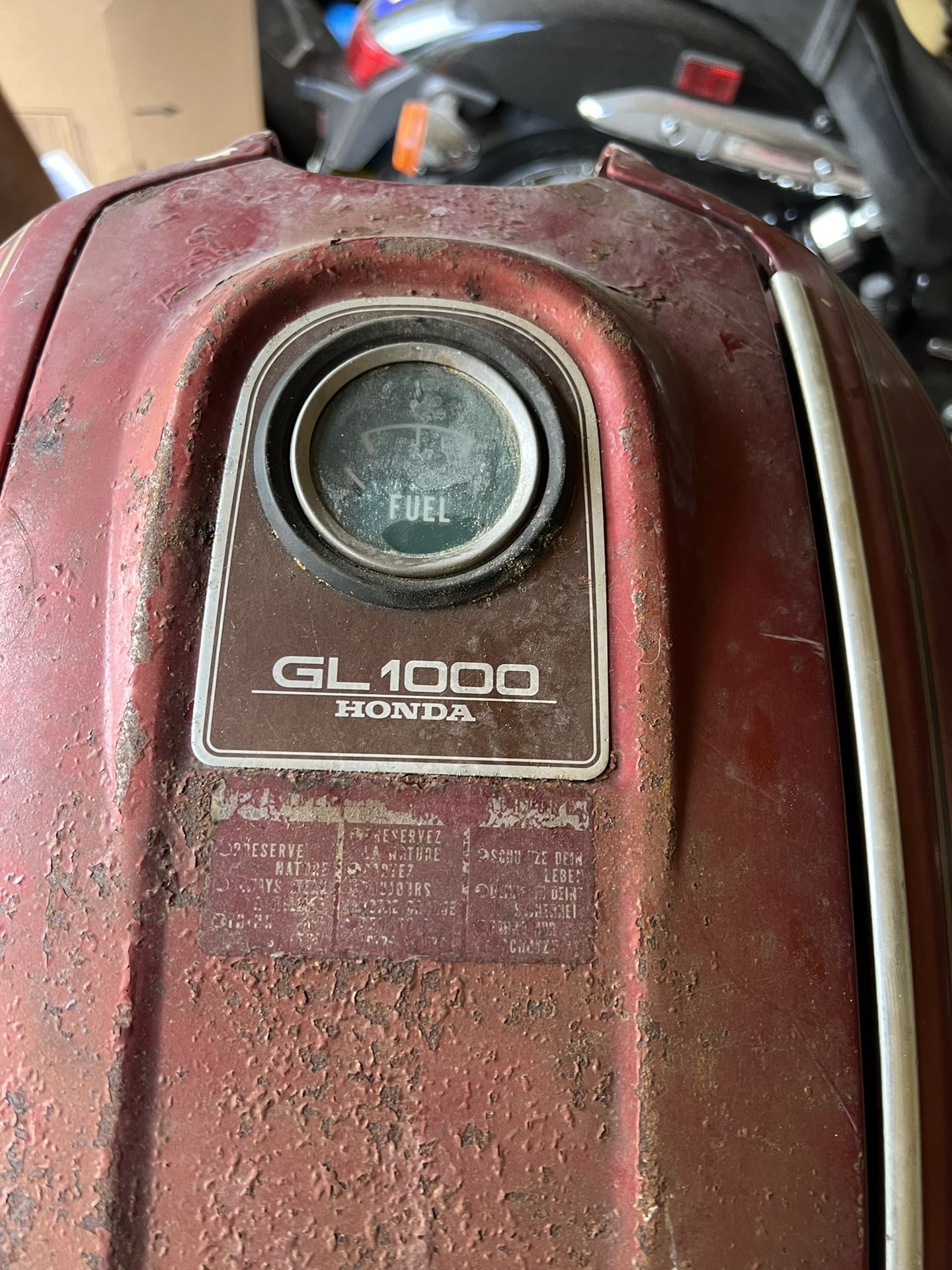 Gas Tank For GL 1000